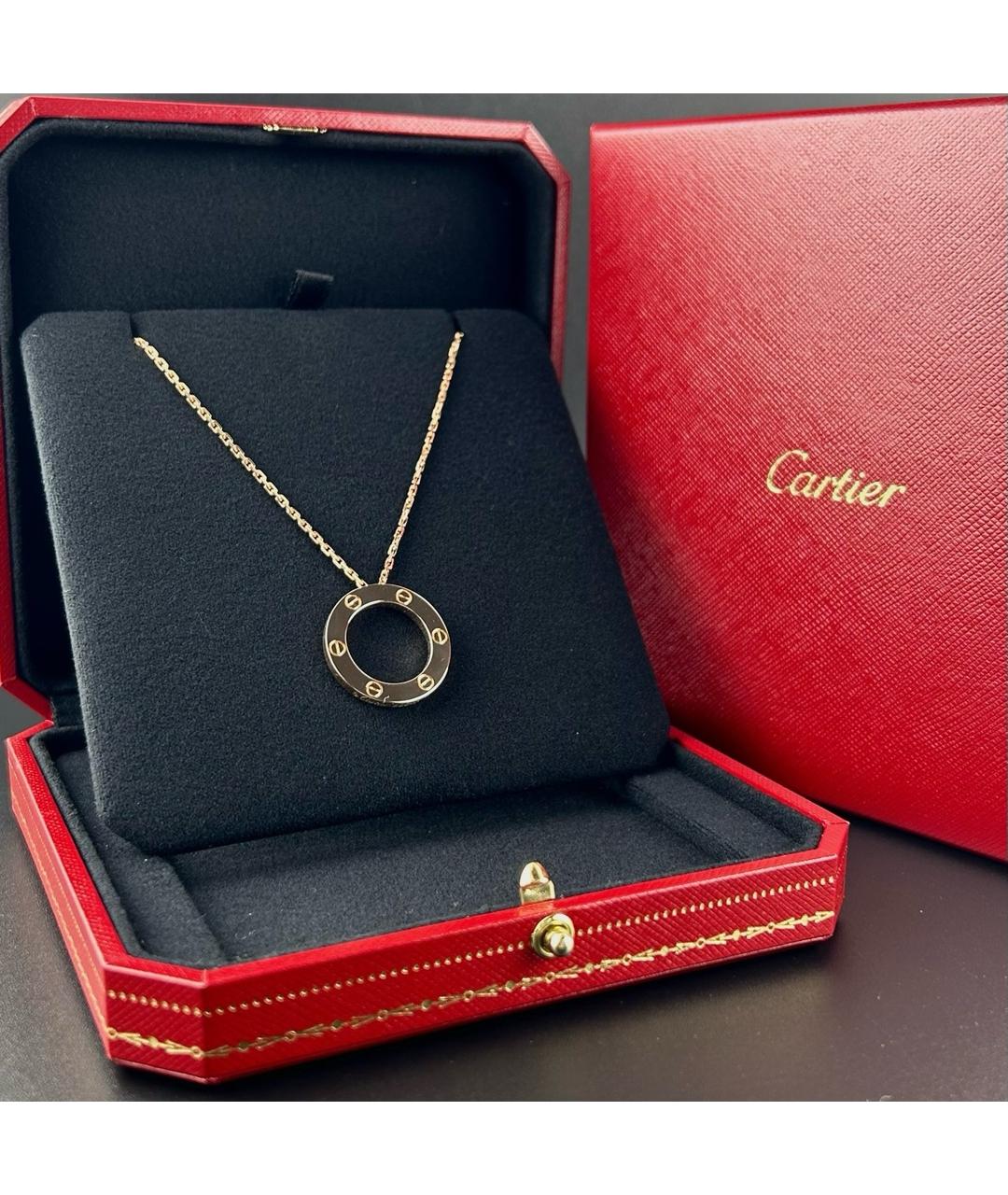 CARTIER Золотое колье из розового золота, фото 3