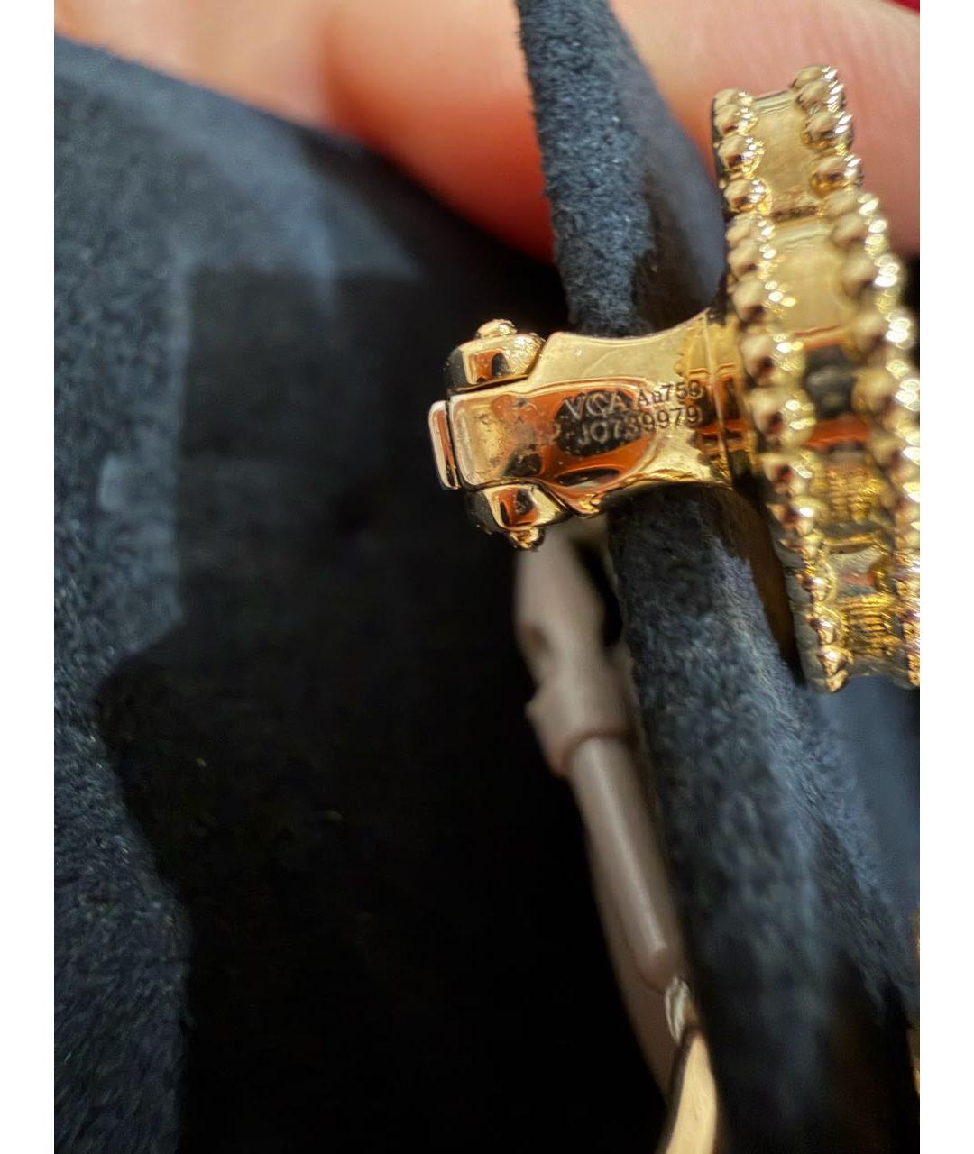 VAN CLEEF & ARPELS Серьги из желтого золота, фото 3