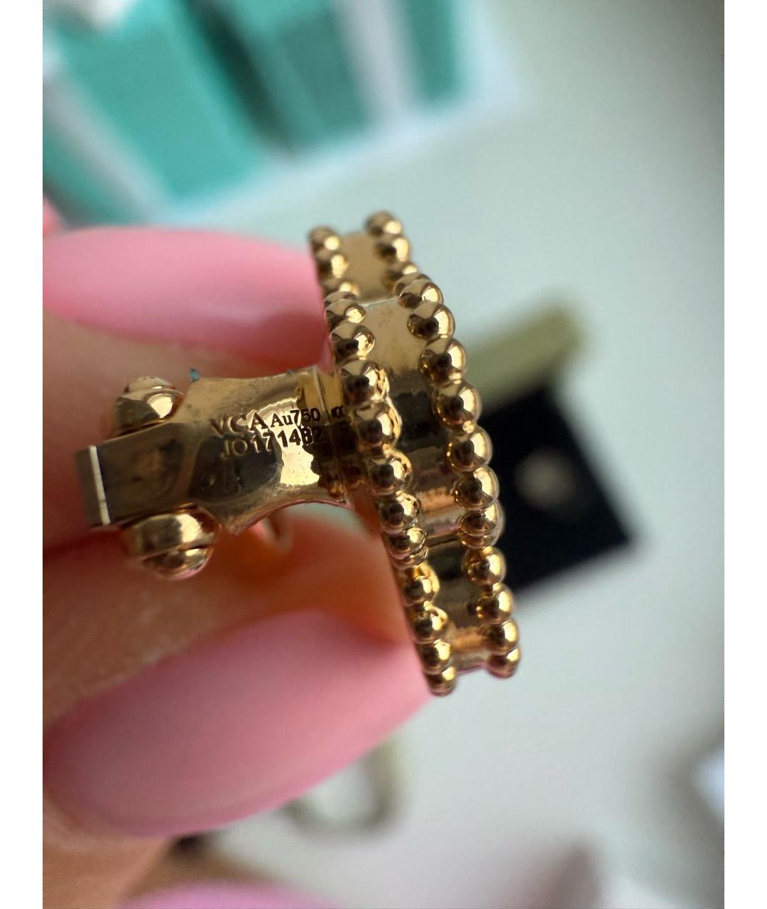 VAN CLEEF & ARPELS Серьги из желтого золота, фото 3