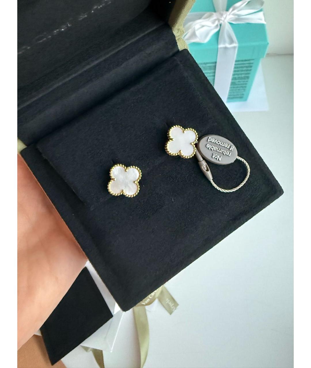 VAN CLEEF & ARPELS Серьги из желтого золота, фото 2