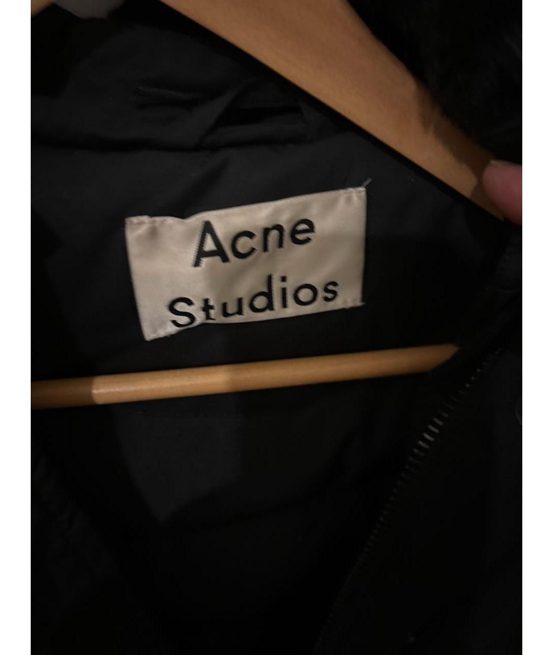 ACNE STUDIOS Черная полиэстеровая куртка, фото 2