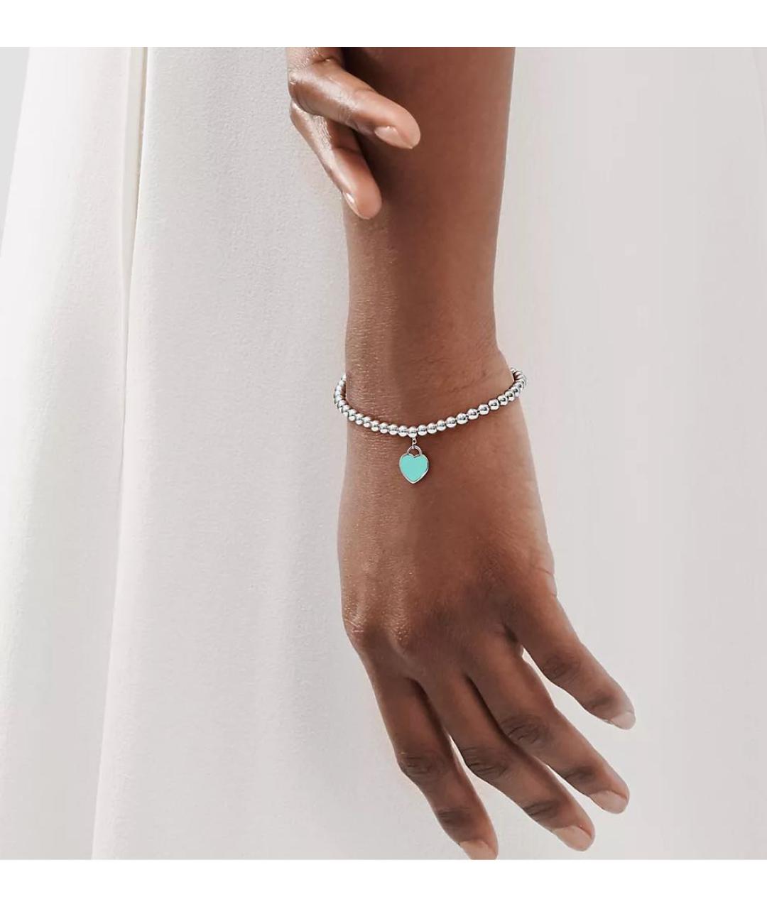 TIFFANY&CO Серебрянный серебряный браслет, фото 3