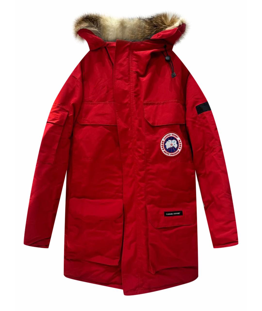 CANADA GOOSE Красная парка, фото 1