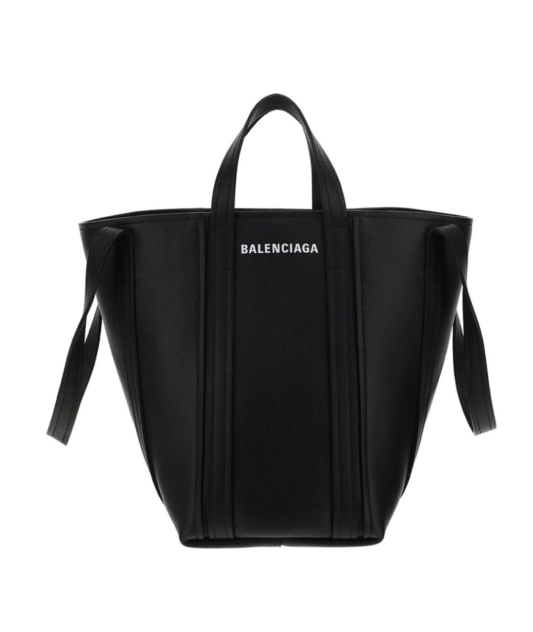 BALENCIAGA Черная сумка тоут, фото 1