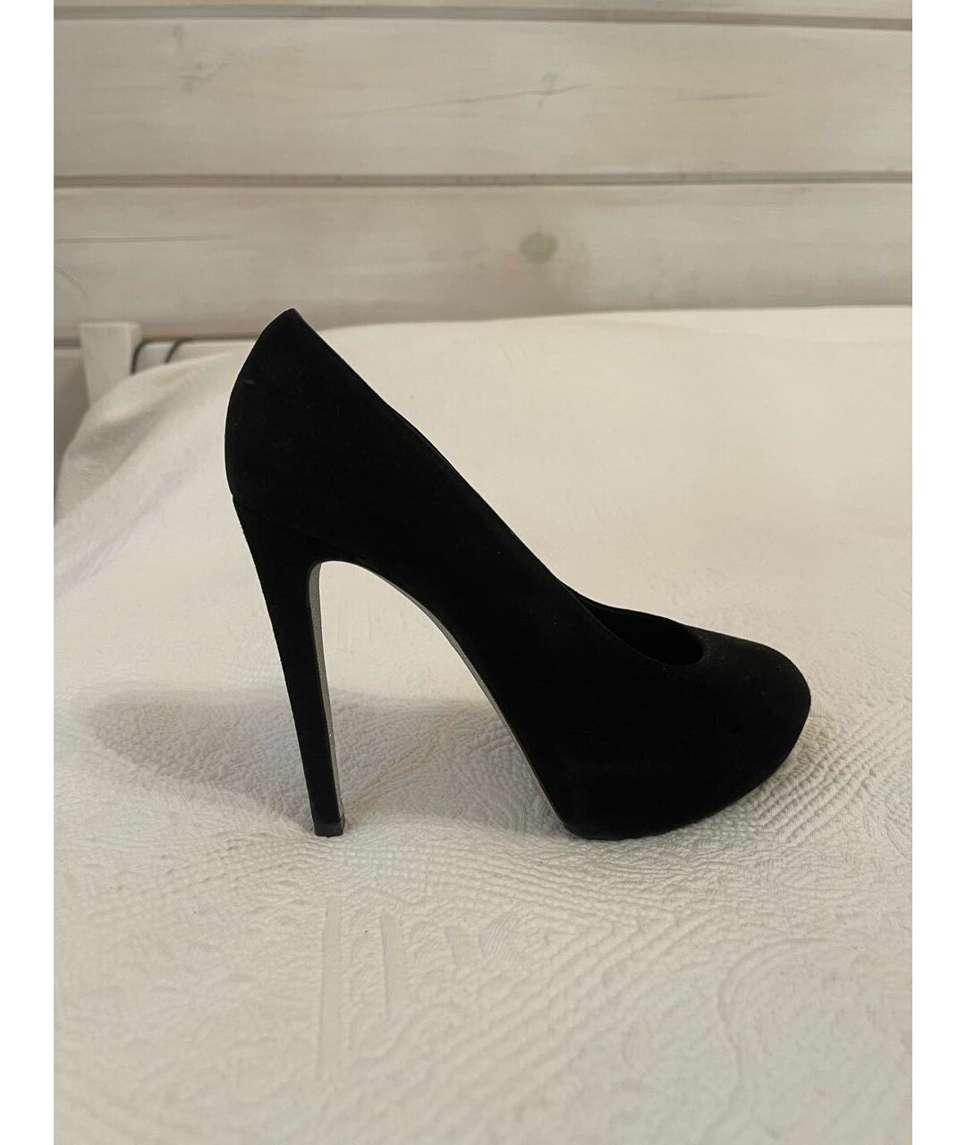 RENE CAOVILLA Черные замшевые туфли, фото 6