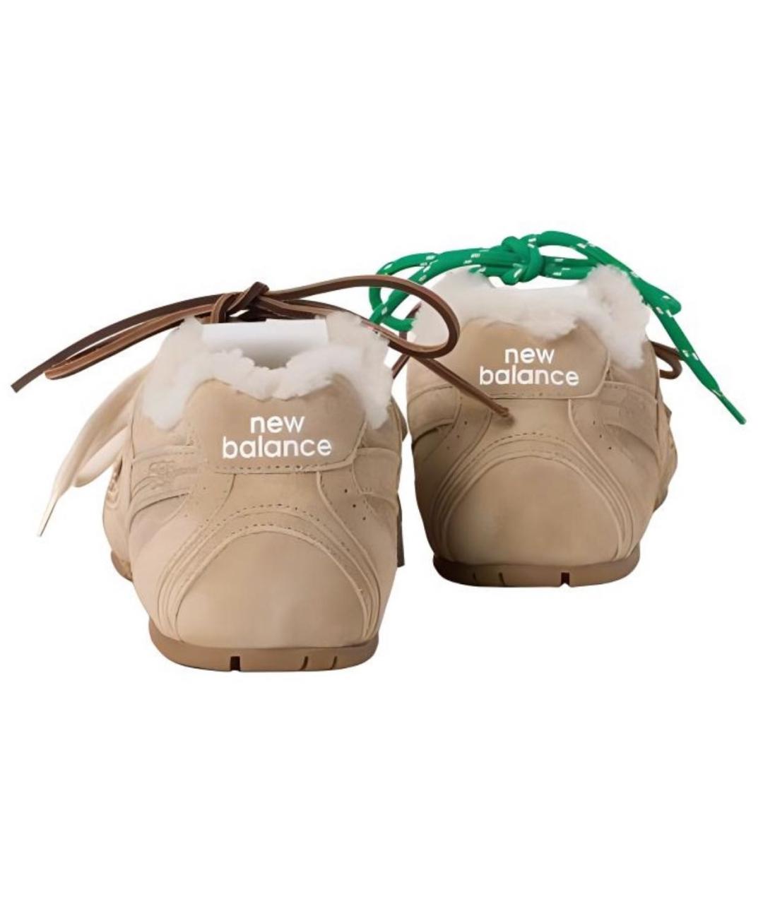 NEW BALANCE Бежевые кроссовки, фото 4
