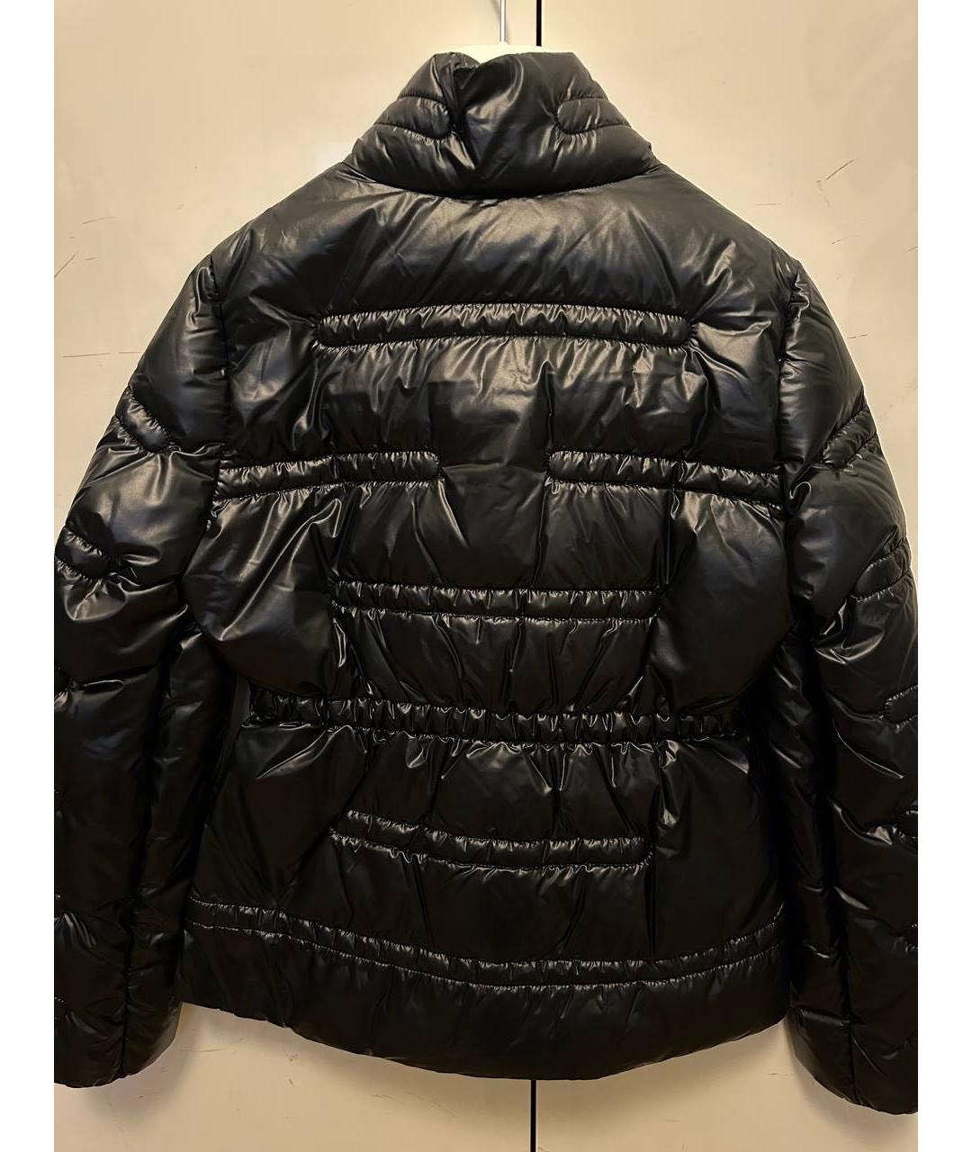 MONCLER Черный пуховик, фото 3