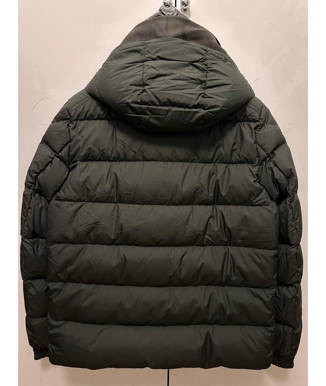 MONCLER Хаки пуховик, фото 3