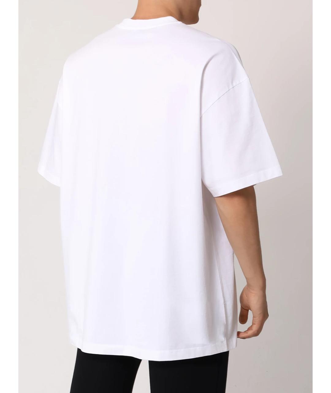 OFF-WHITE Белая футболка, фото 3