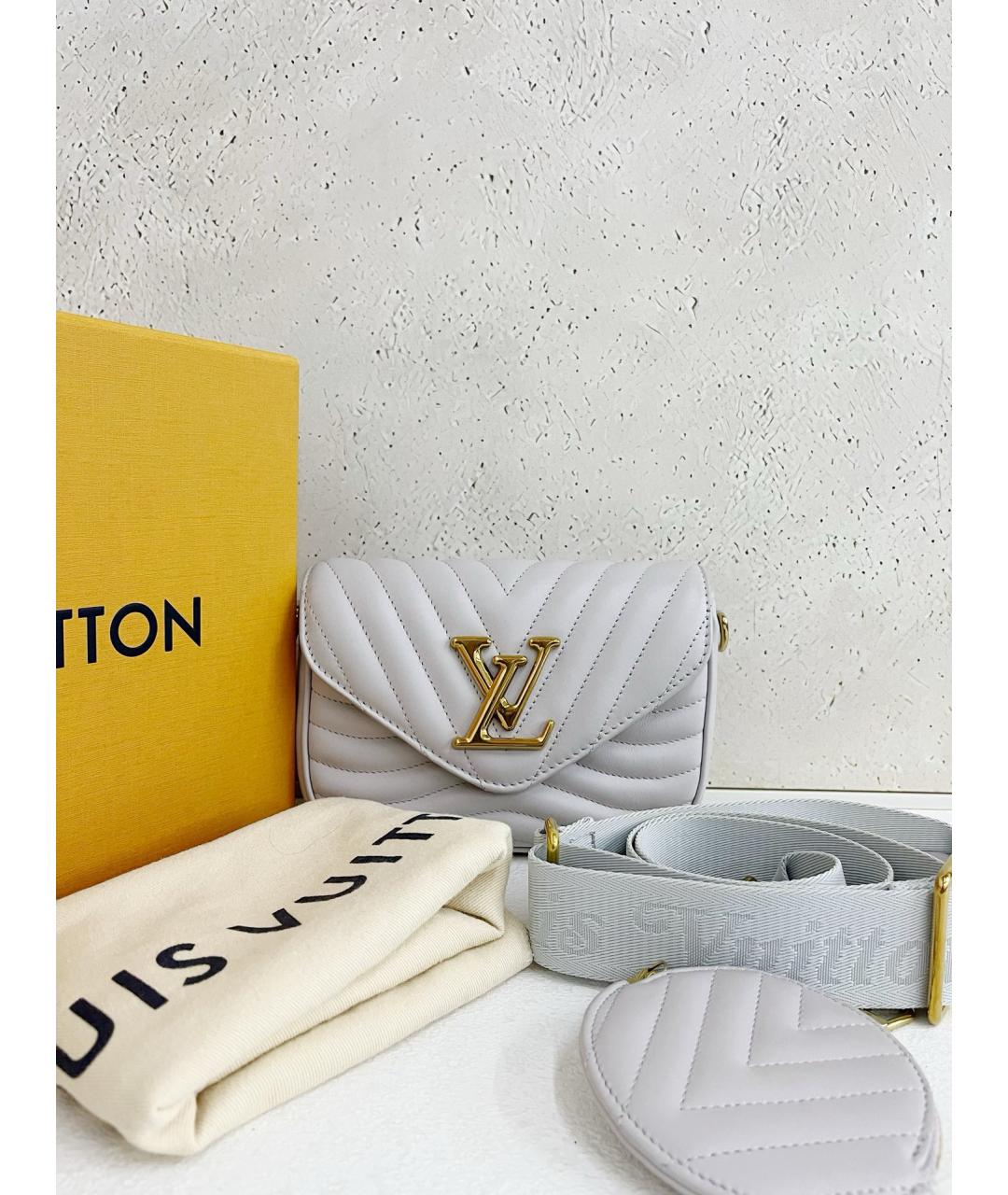 LOUIS VUITTON Кожаная сумка через плечо, фото 6