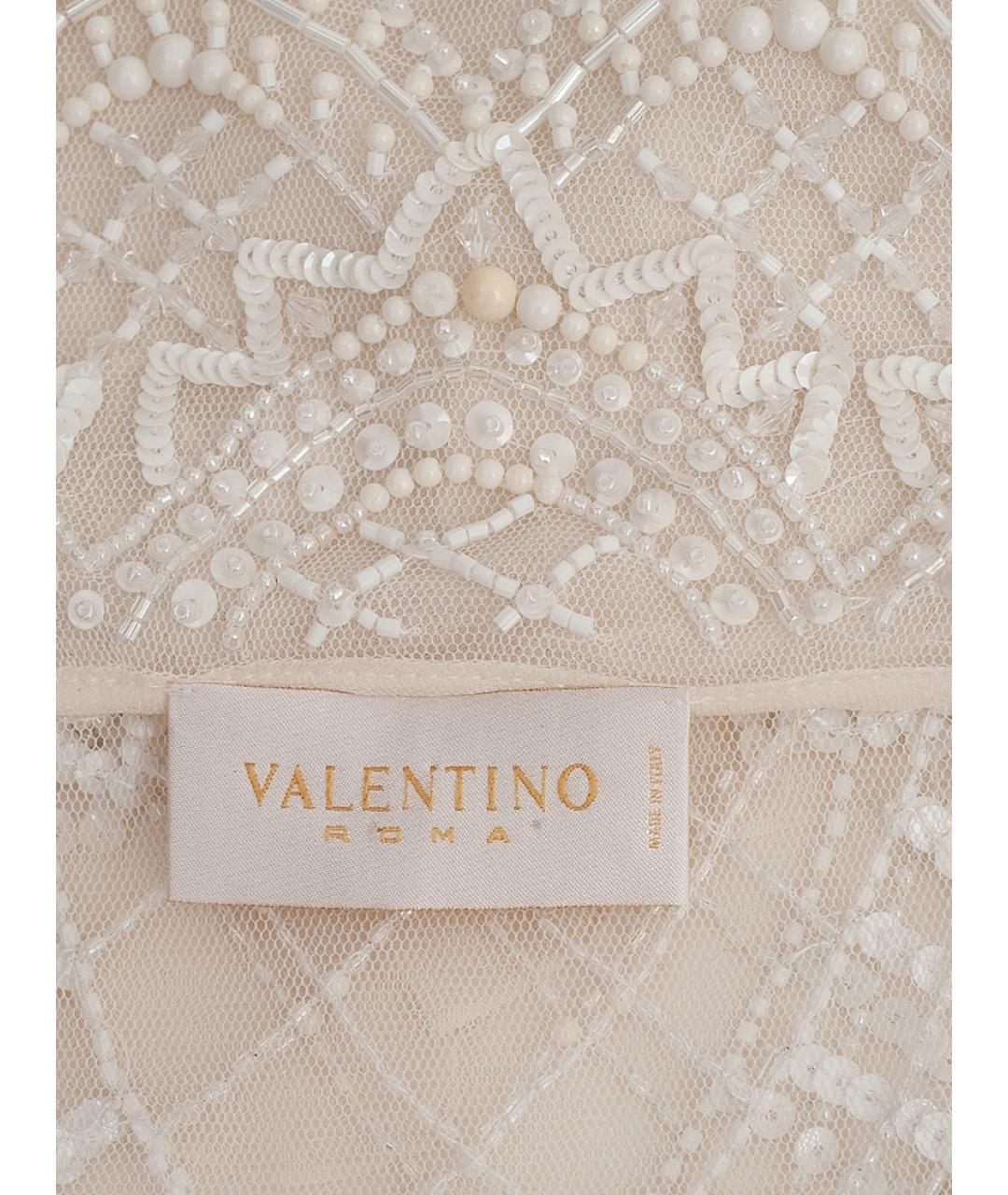 VALENTINO Белая юбка миди, фото 2