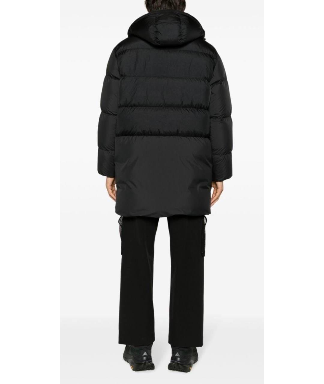 MONCLER Черный пуховик, фото 5