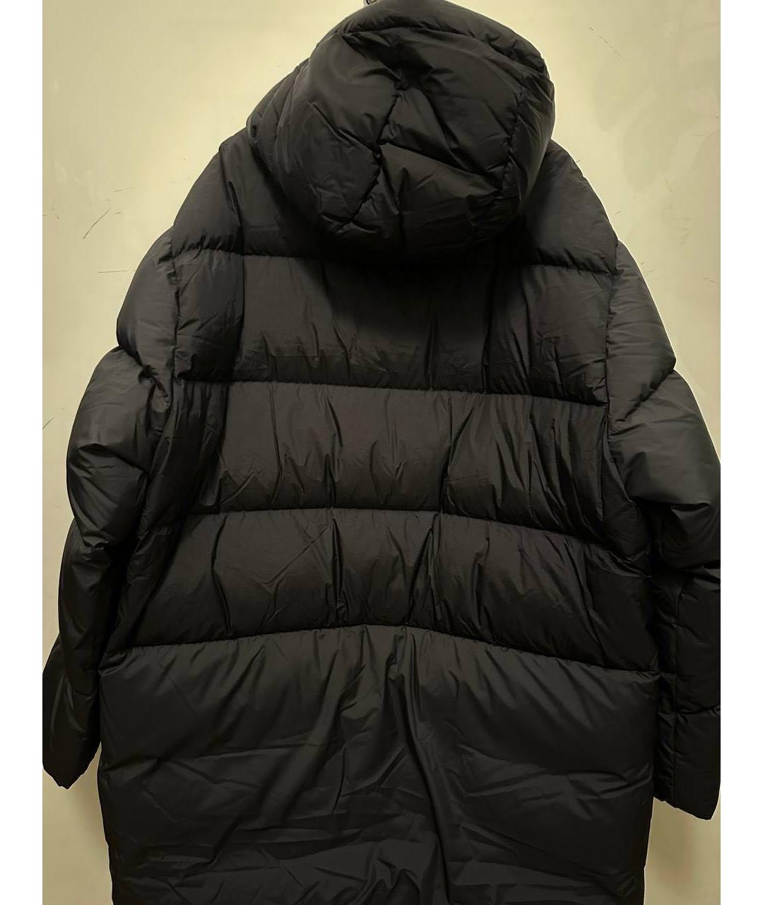 MONCLER Черный пуховик, фото 3