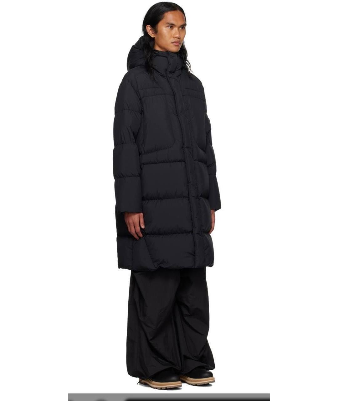 MONCLER Черный пуховик, фото 6