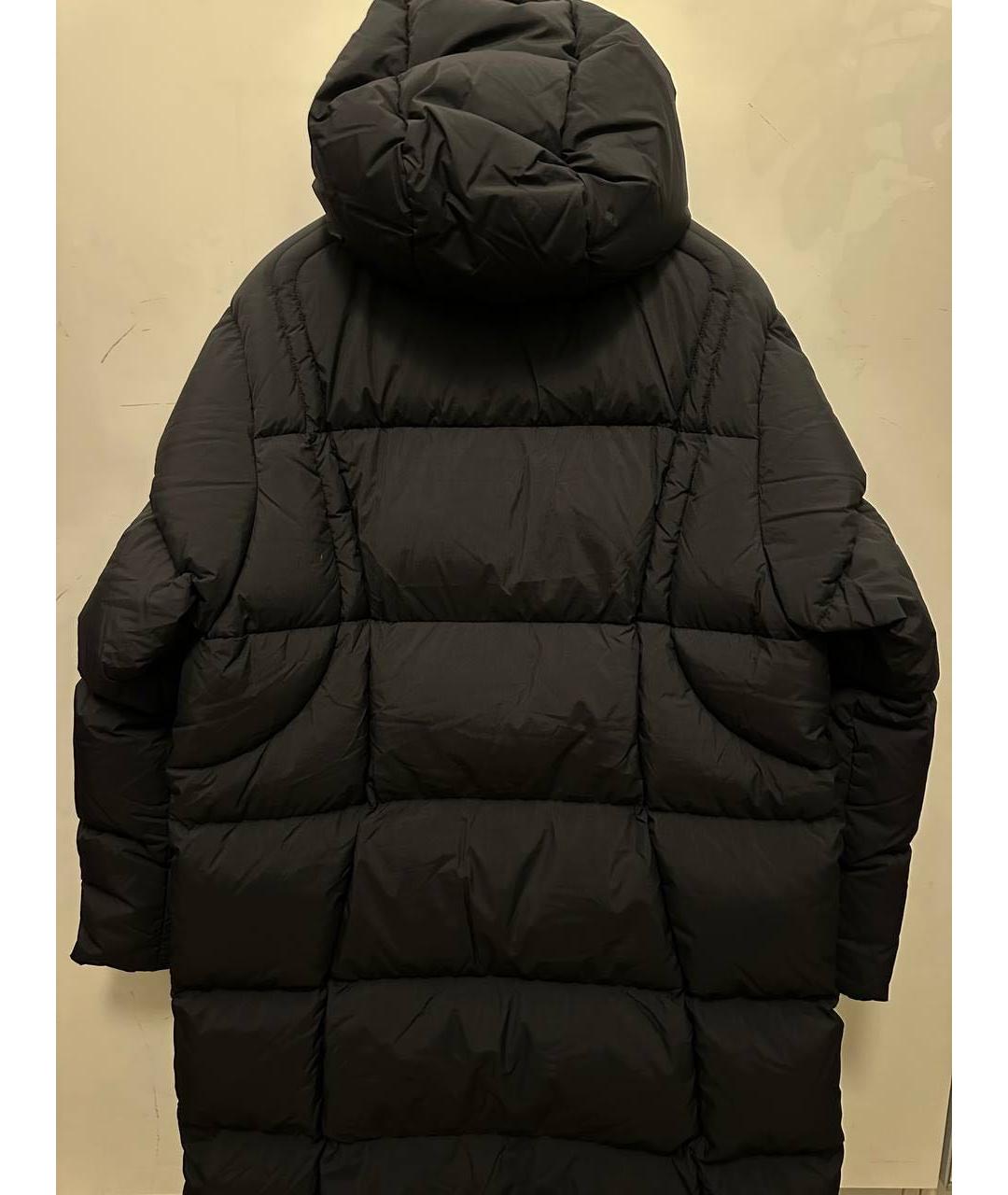 MONCLER Черный пуховик, фото 3