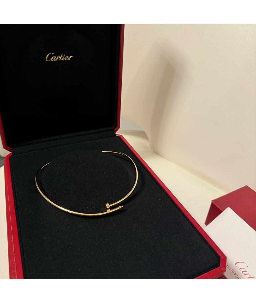 CARTIER Золотое колье из розового золота, фото 4