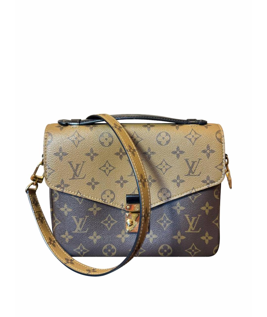 LOUIS VUITTON Коричневая сумка через плечо, фото 1