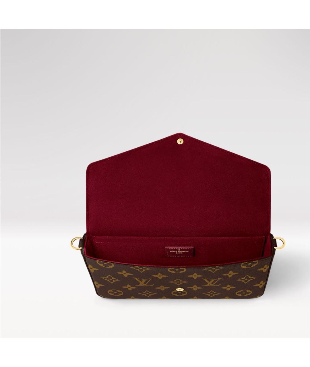 LOUIS VUITTON Коричневая сумка через плечо, фото 2