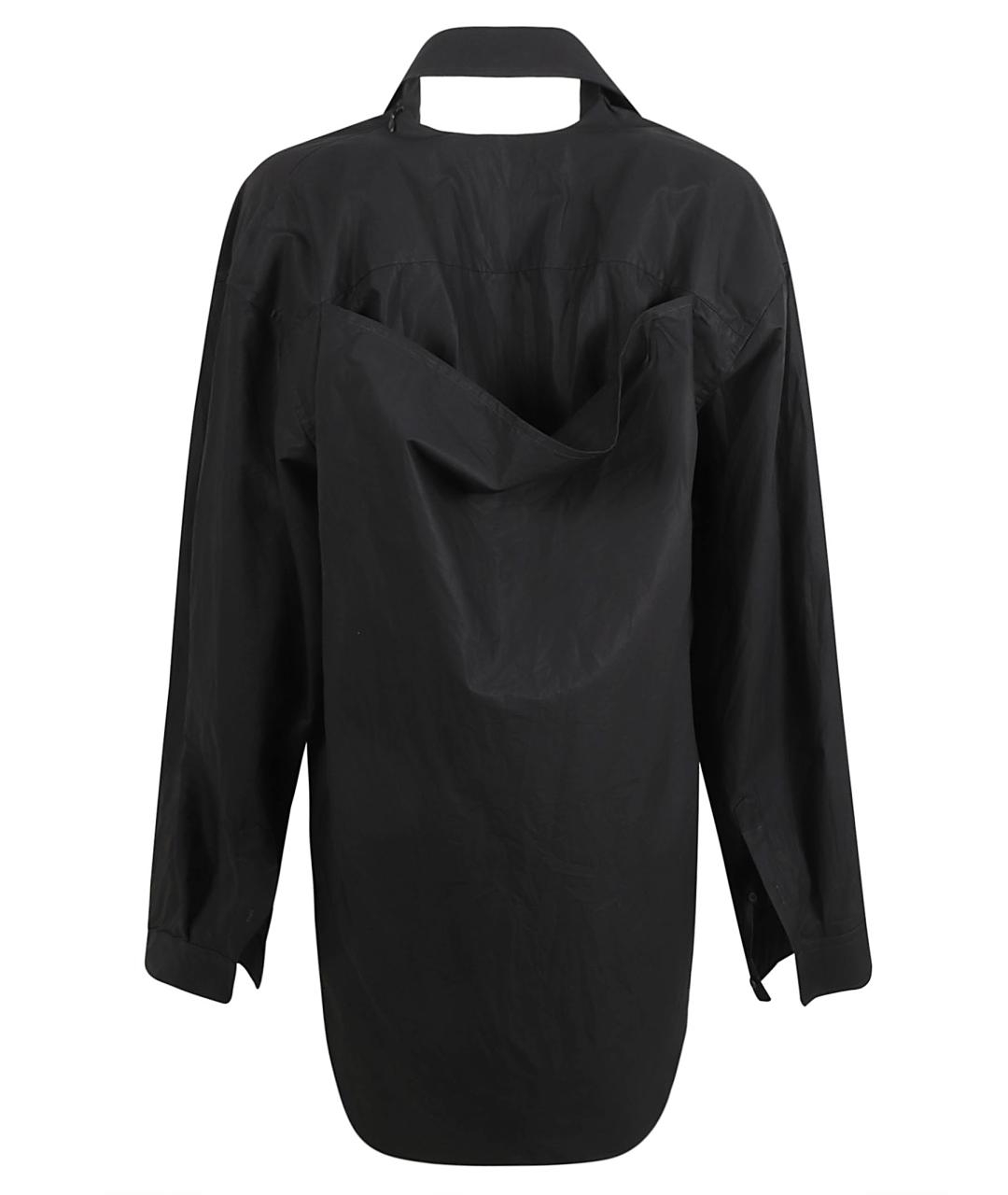 BALENCIAGA Черное хлопковое платье, фото 2