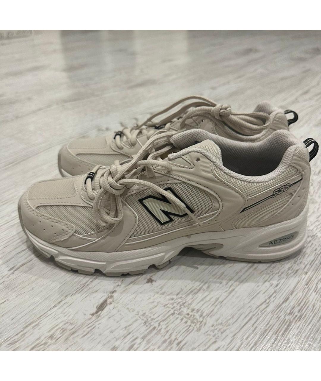 NEW BALANCE Бежевые кроссовки, фото 9