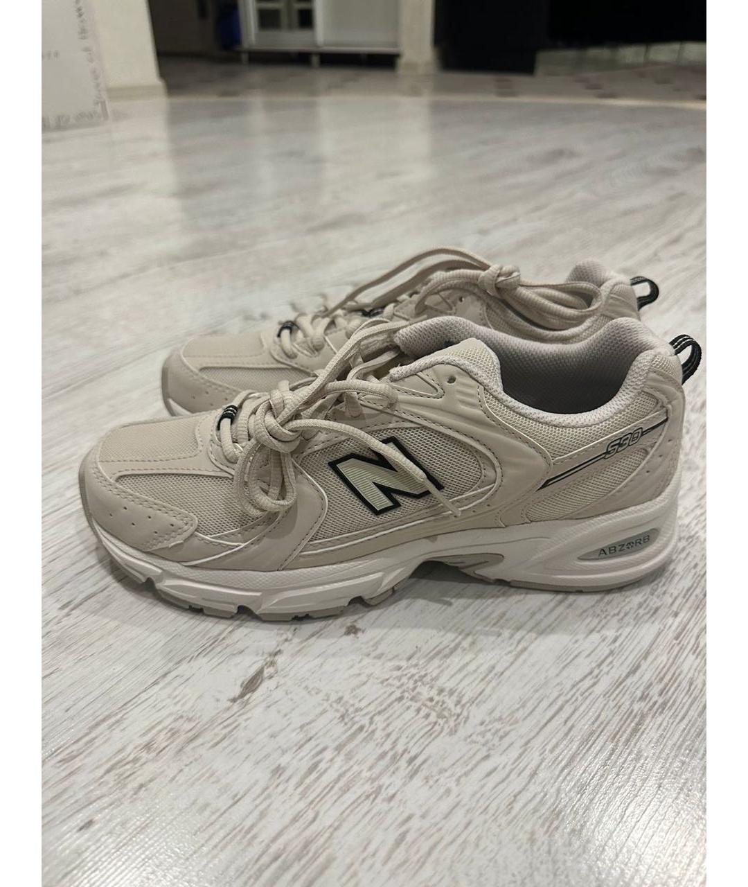 NEW BALANCE Бежевые кроссовки, фото 5