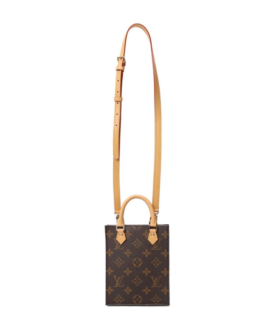 LOUIS VUITTON Коричневая сумка через плечо, фото 7