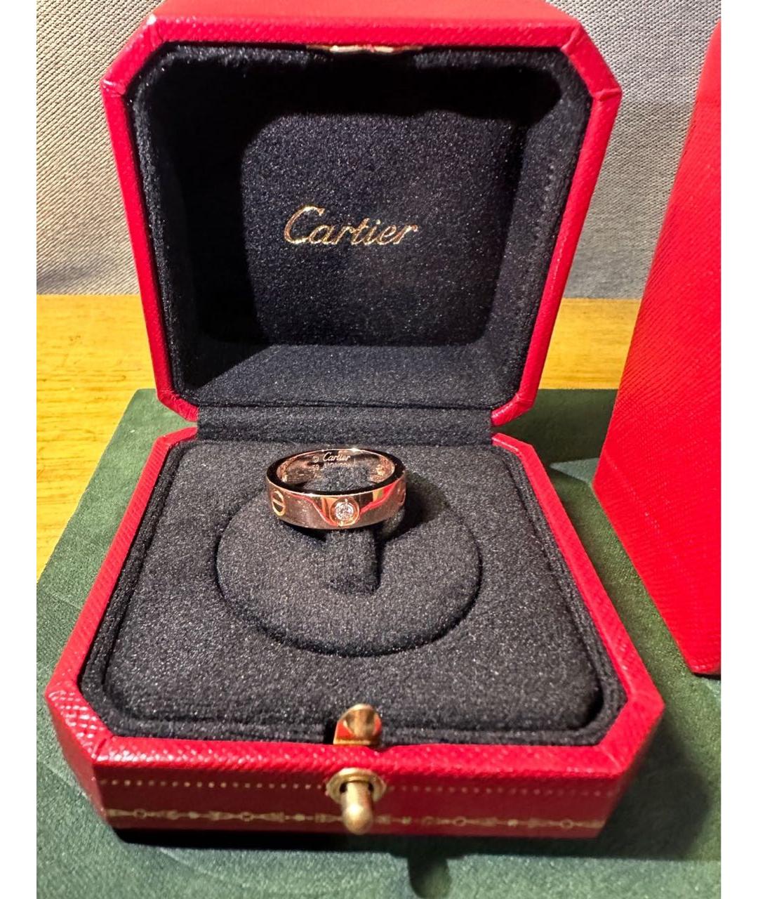 CARTIER Кольцо из розового золота, фото 4