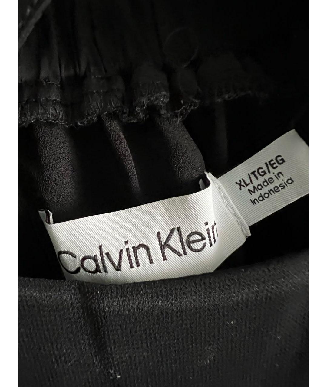 CALVIN KLEIN Черное повседневное платье, фото 3