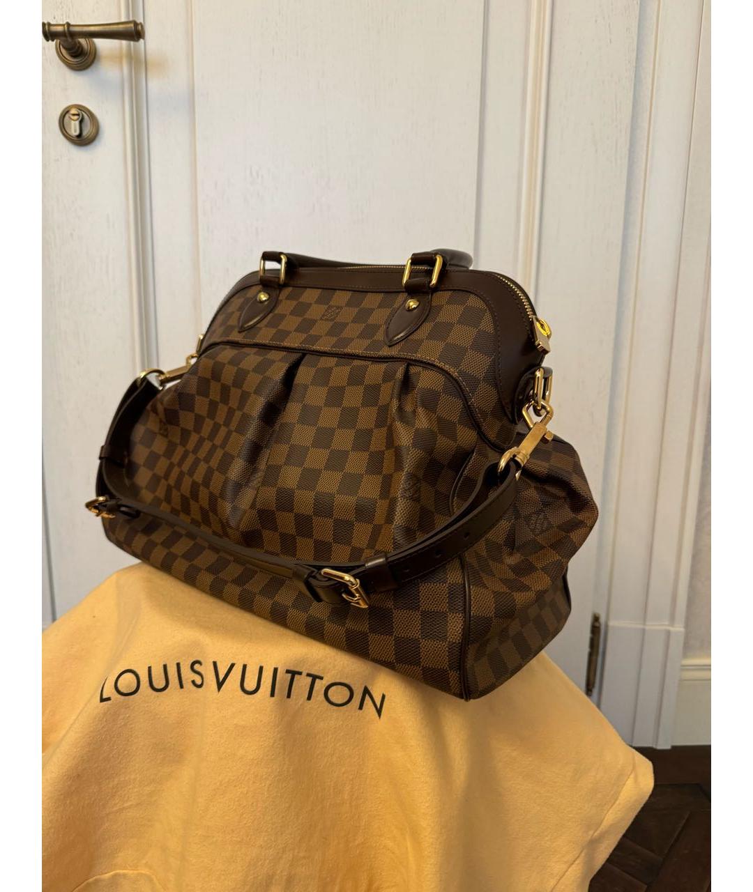 LOUIS VUITTON Коричневая дорожная/спортивная сумка, фото 2