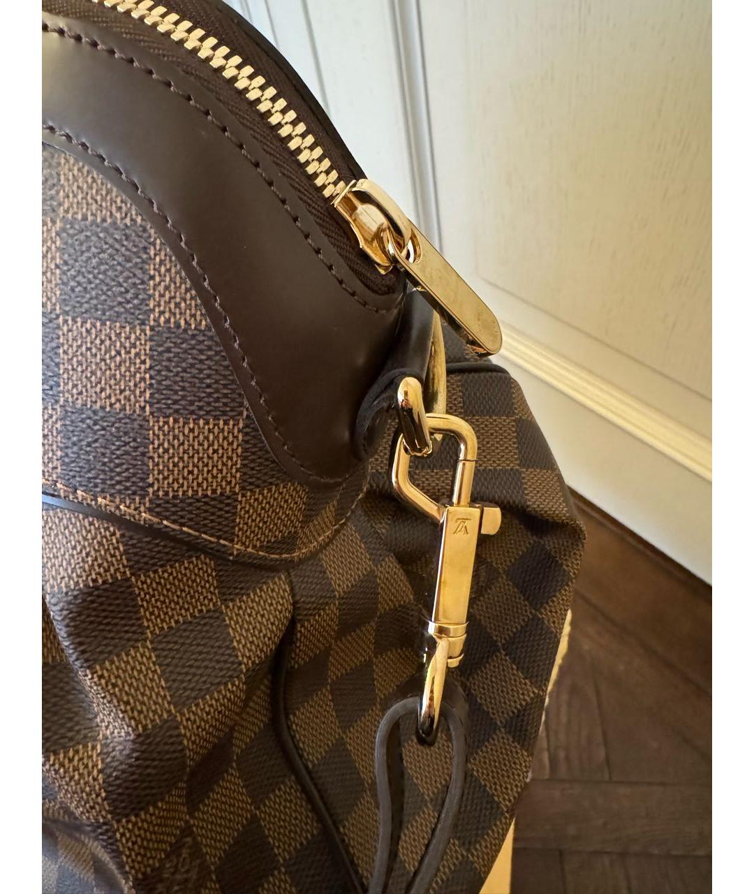 LOUIS VUITTON Коричневая дорожная/спортивная сумка, фото 5