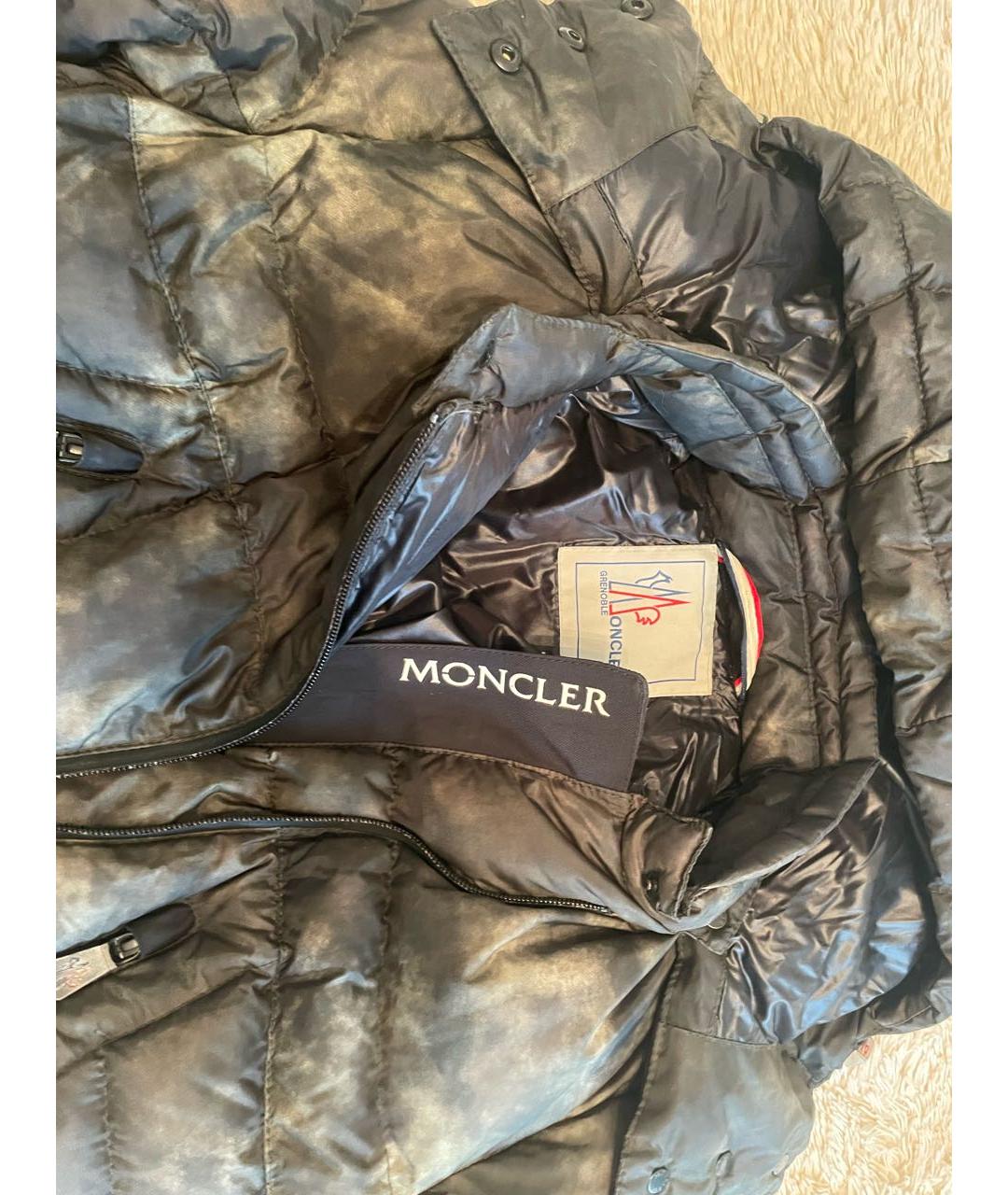 MONCLER GRENOBLE Хаки полиэстеровая куртка, фото 4