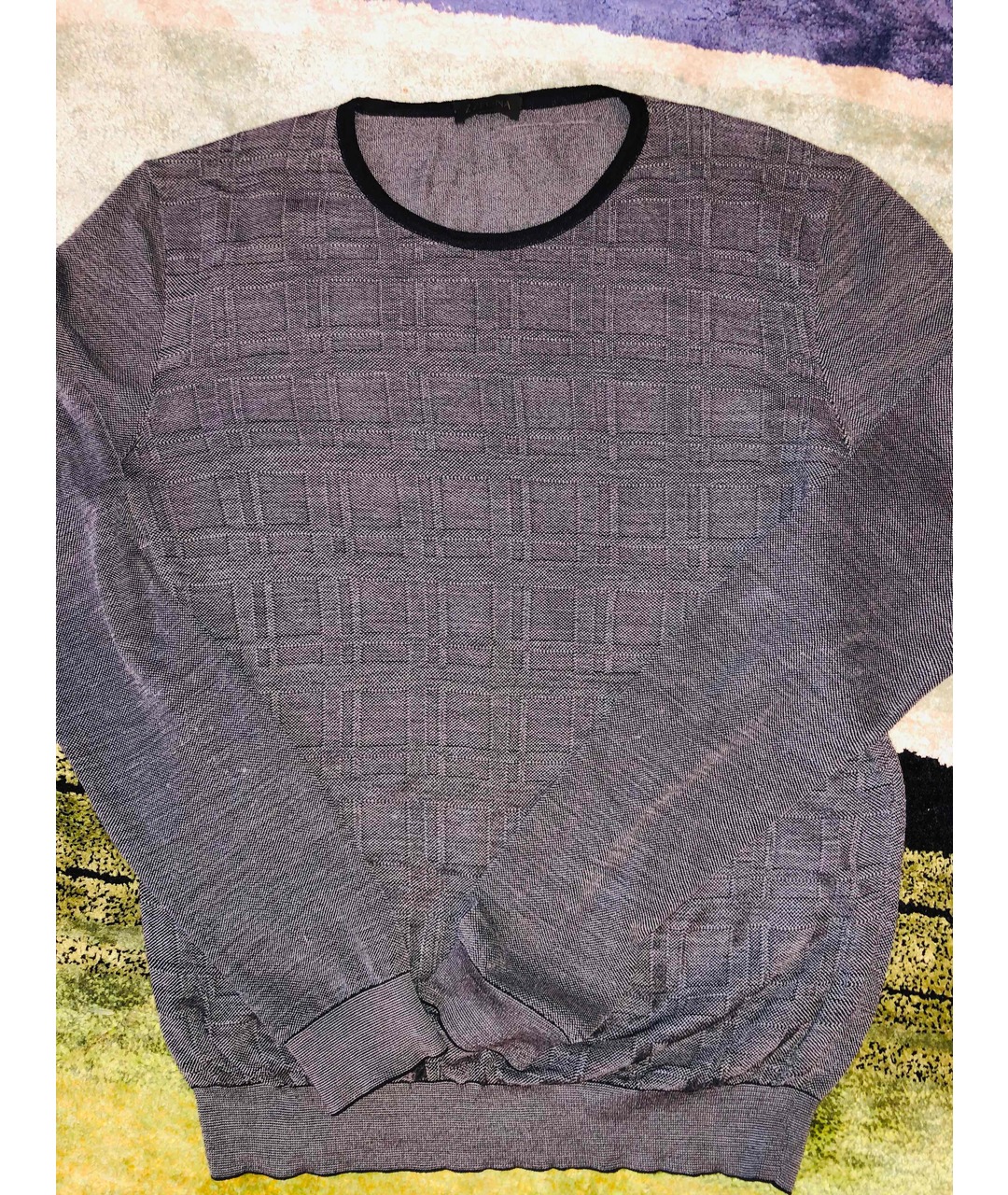 ZZEGNA Серый кашемировый джемпер / свитер, фото 4