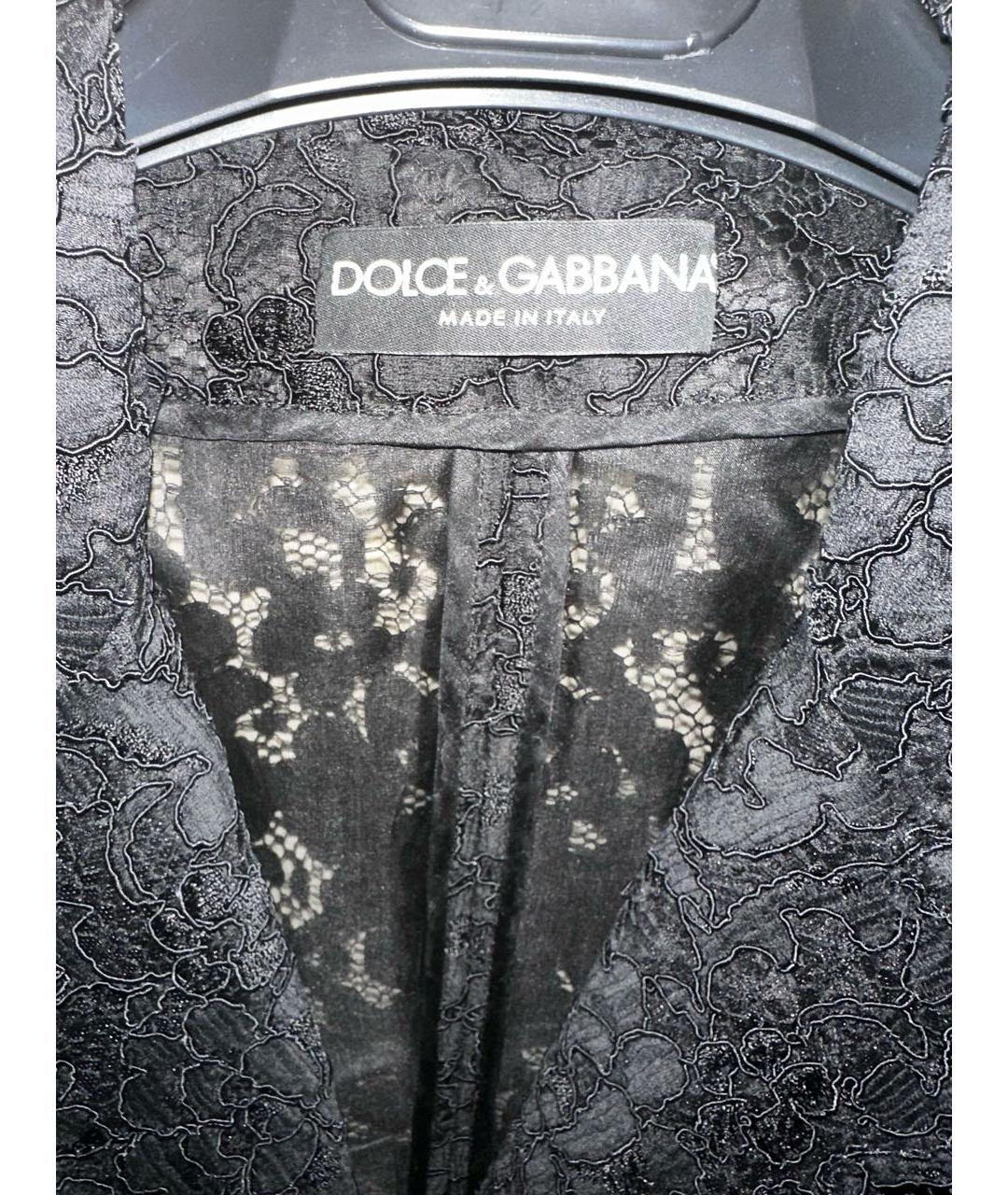 DOLCE&GABBANA Черный жакет/пиджак, фото 2