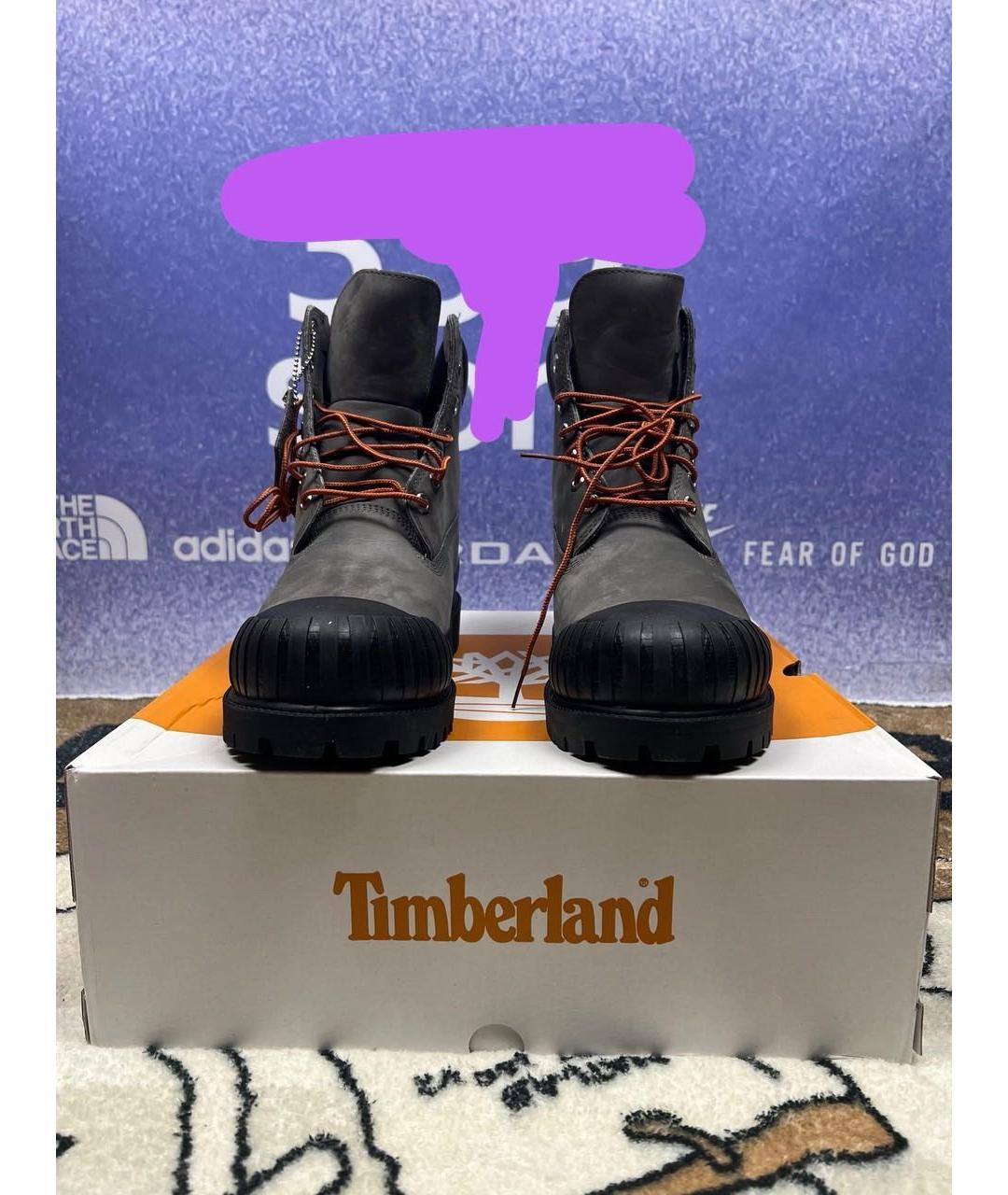 TIMBERLAND Черные высокие ботинки, фото 3