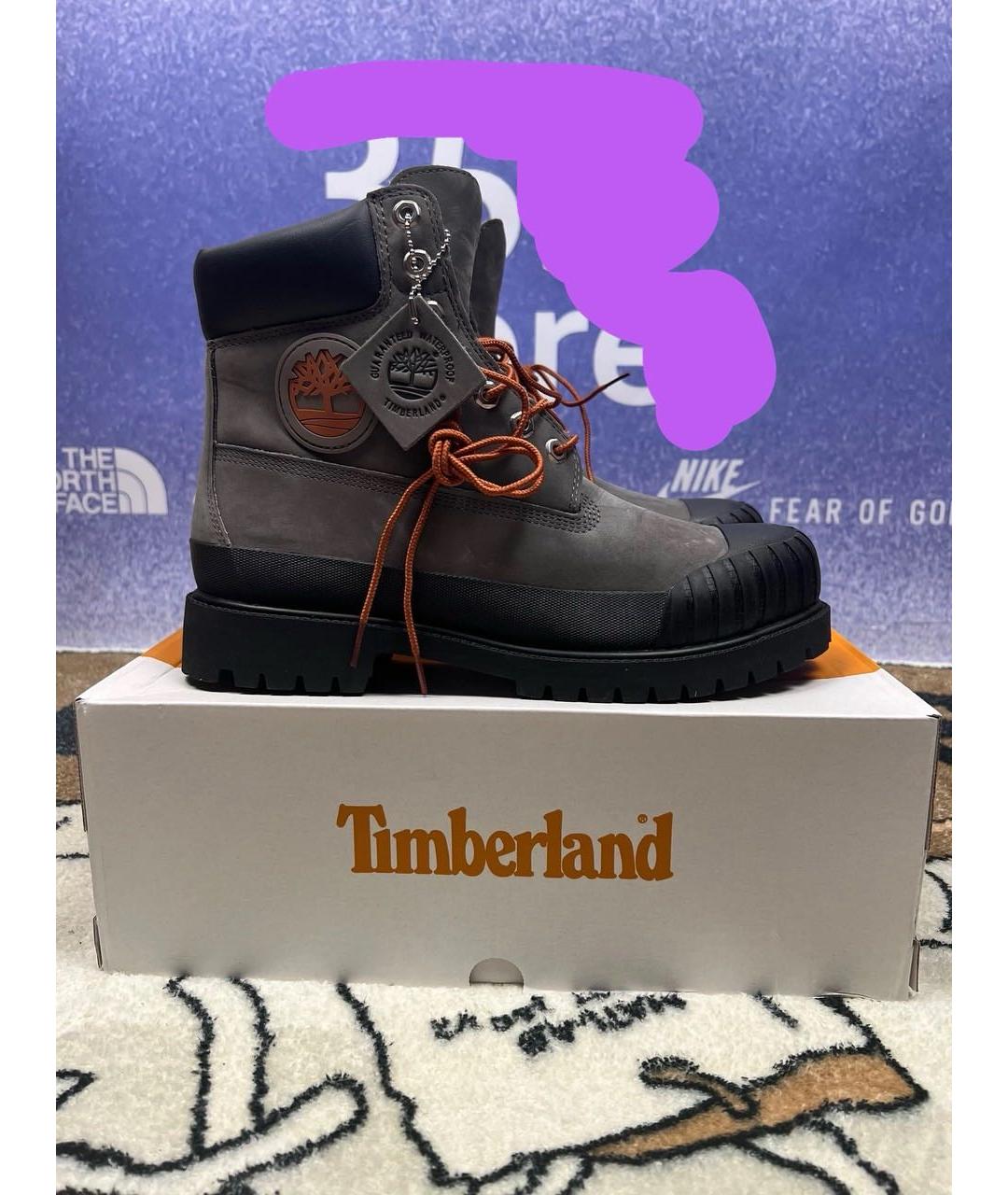 TIMBERLAND Черные высокие ботинки, фото 2