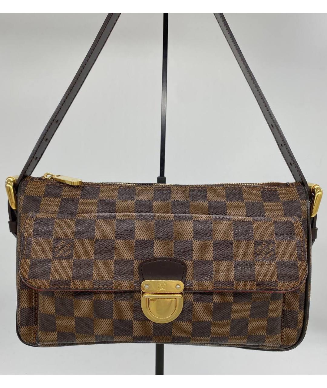 LOUIS VUITTON Коричневая сумка через плечо, фото 2