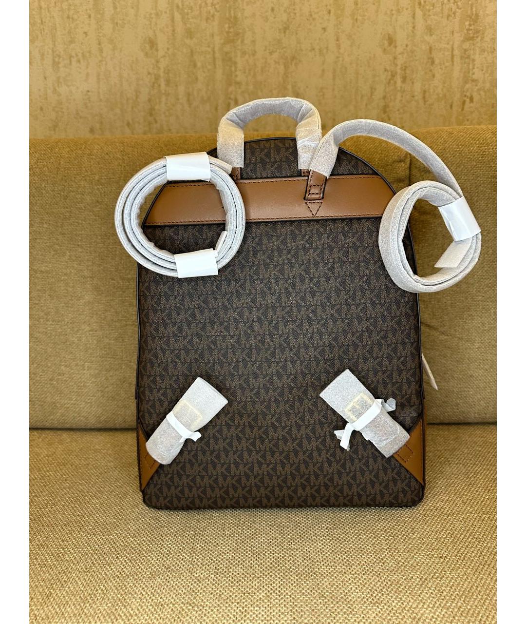 MICHAEL KORS Коричневый рюкзак, фото 3