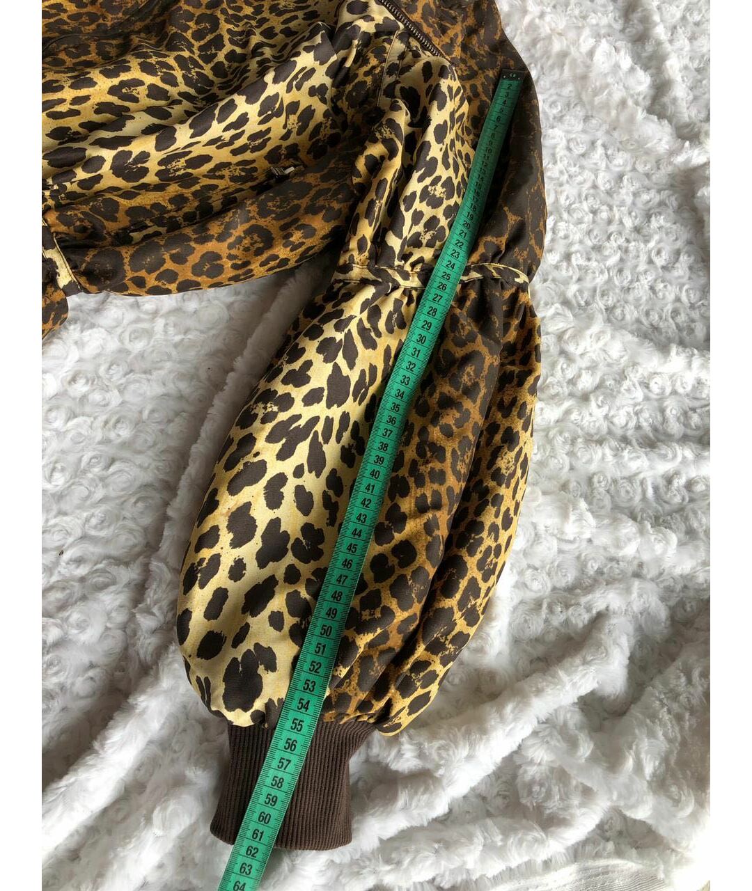 MOSCHINO Коричневая полиамидовая куртка, фото 6