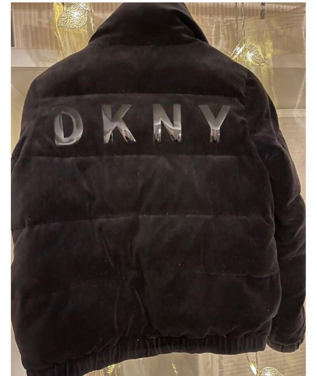 DKNY Черная бархатная куртка, фото 2