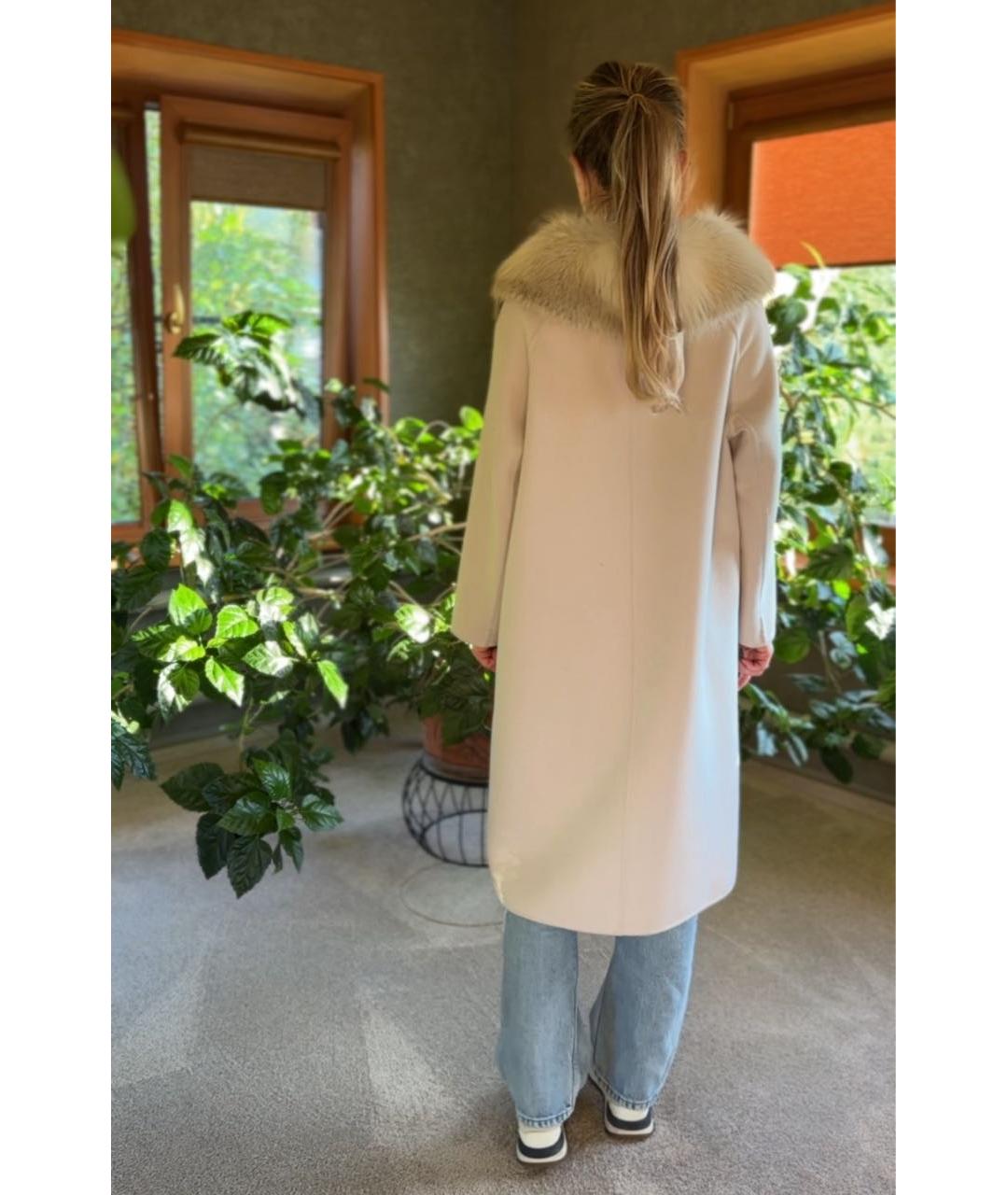 PRADA Бежевое кашемировое пальто, фото 2