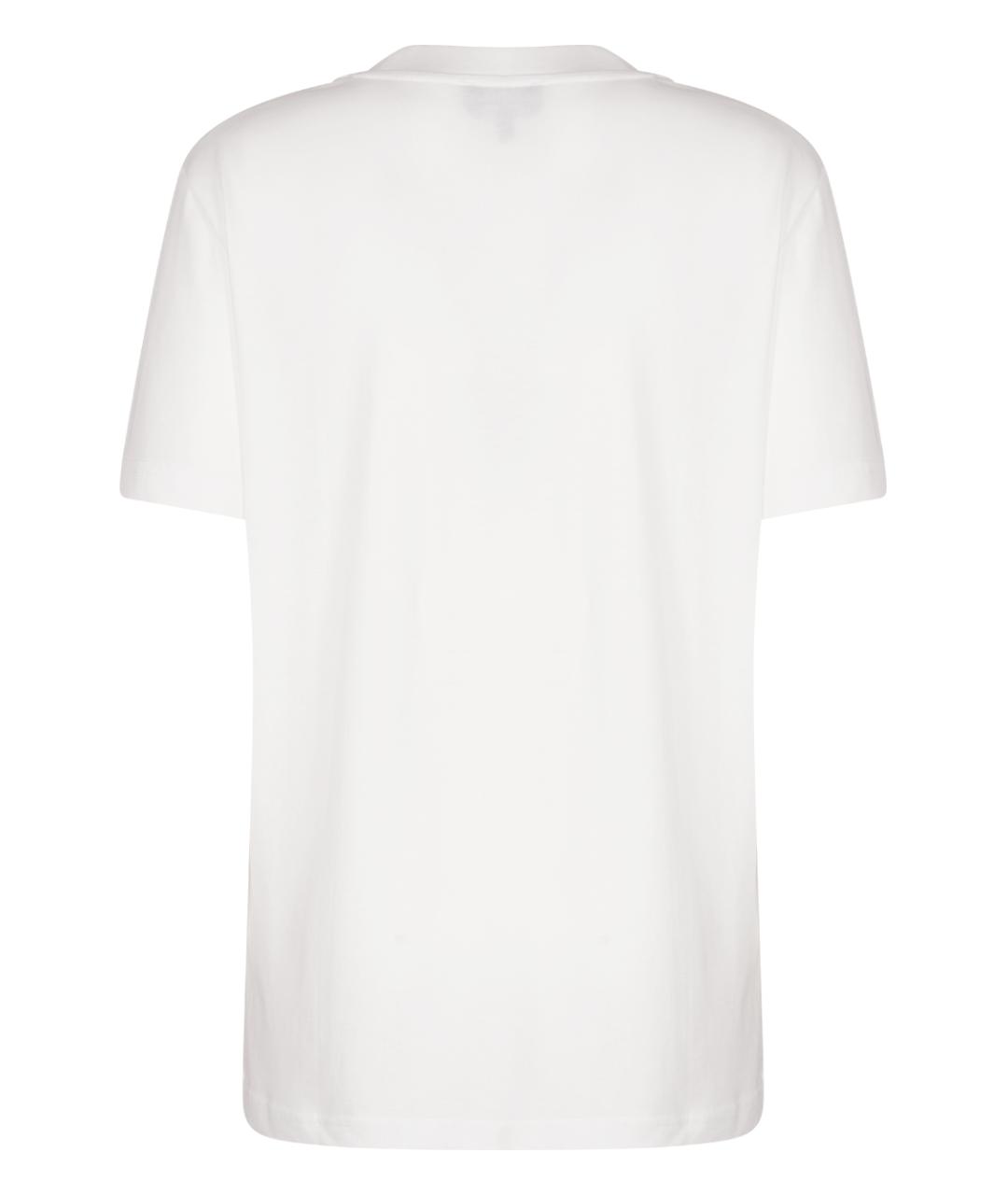 A.P.C. Белая хлопковая футболка, фото 2