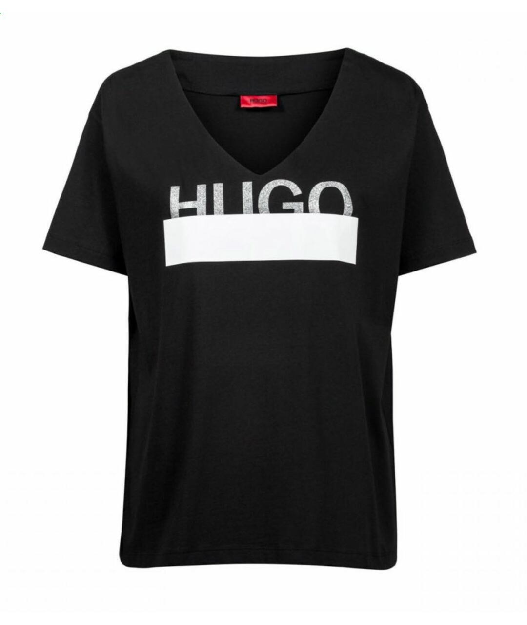 HUGO BOSS Черная хлопковая футболка, фото 1