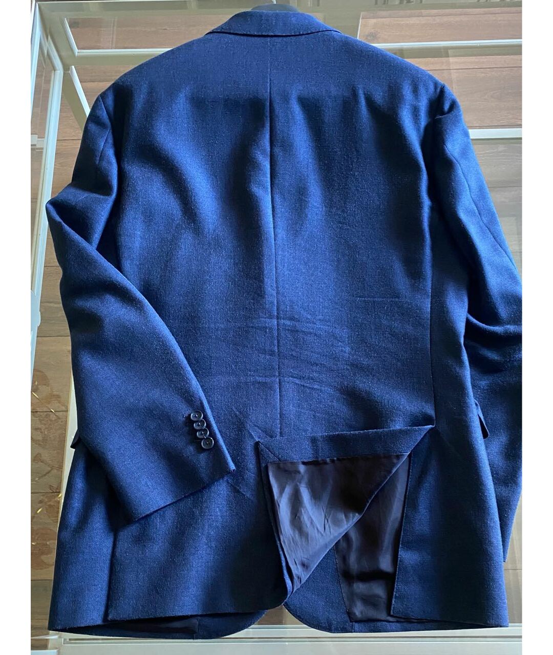 ZZEGNA Синий льняной пиджак, фото 2