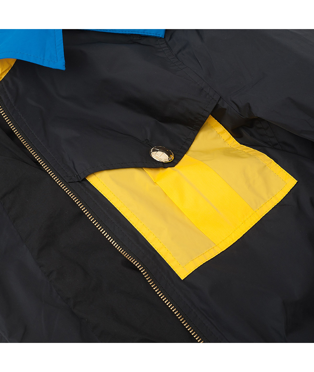 JC DE CASTELBAJAC Черная синтетическая куртка, фото 4