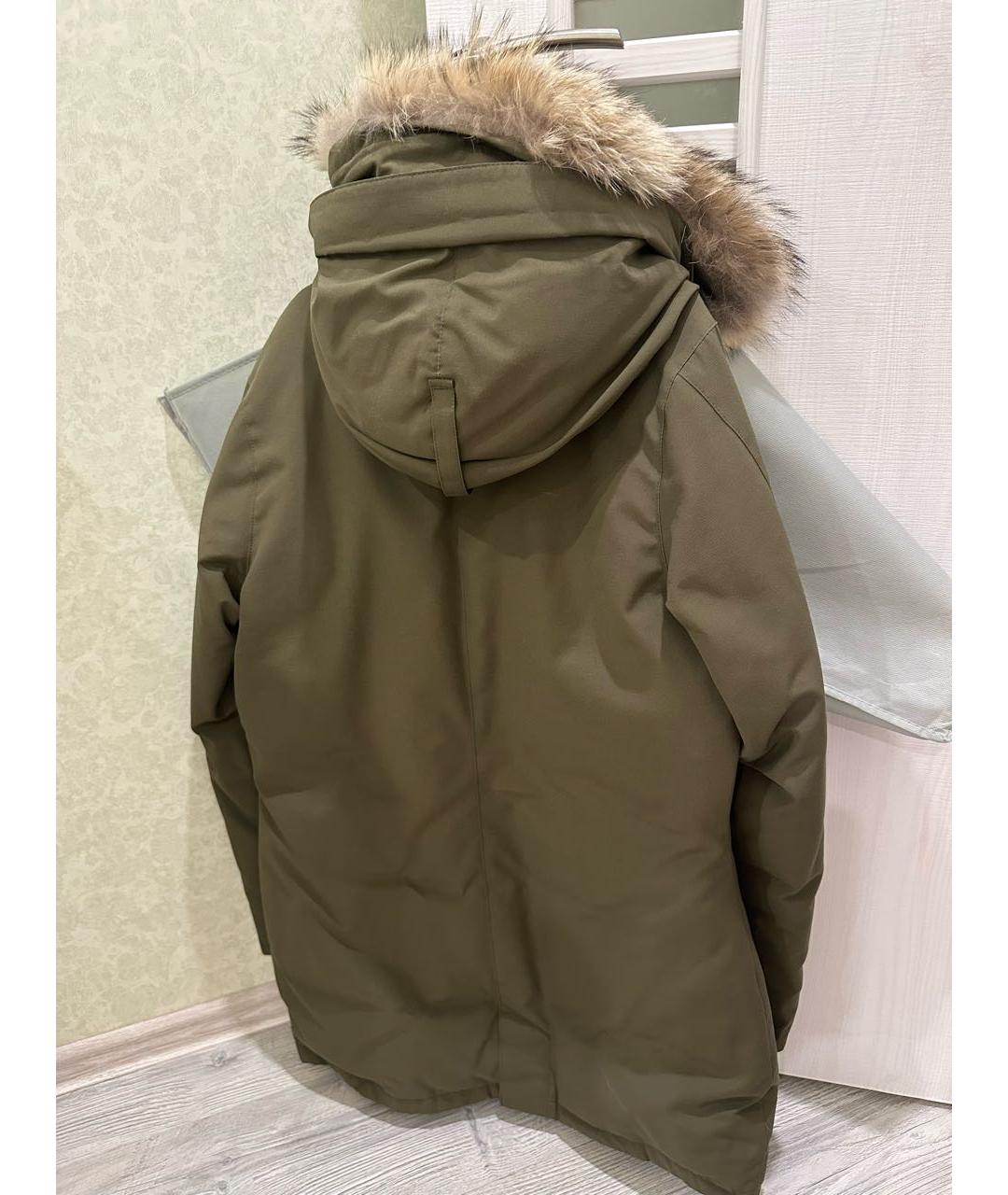 CANADA GOOSE Хаки полиэстеровая парка, фото 3