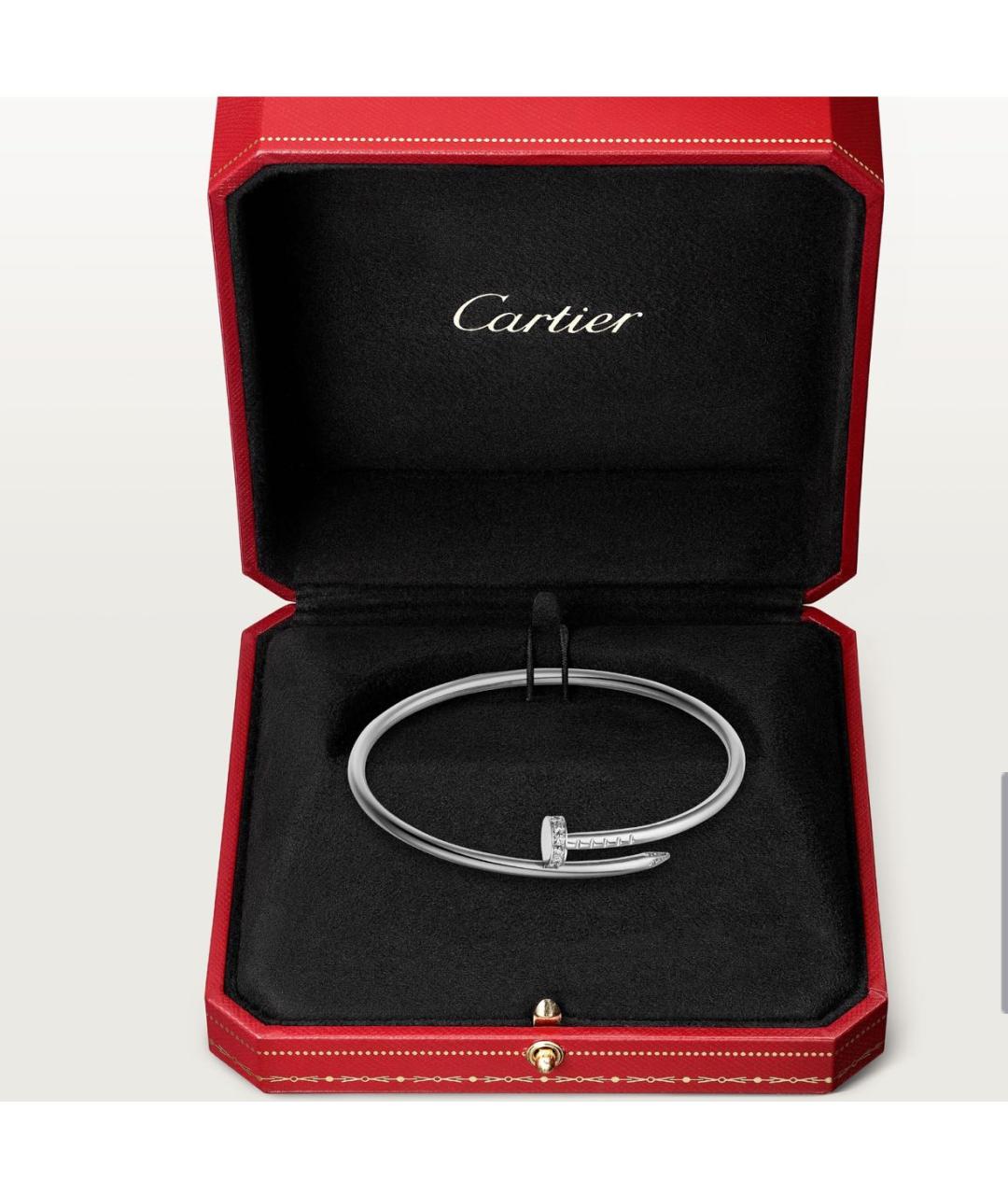 CARTIER Браслет из белого золота, фото 5