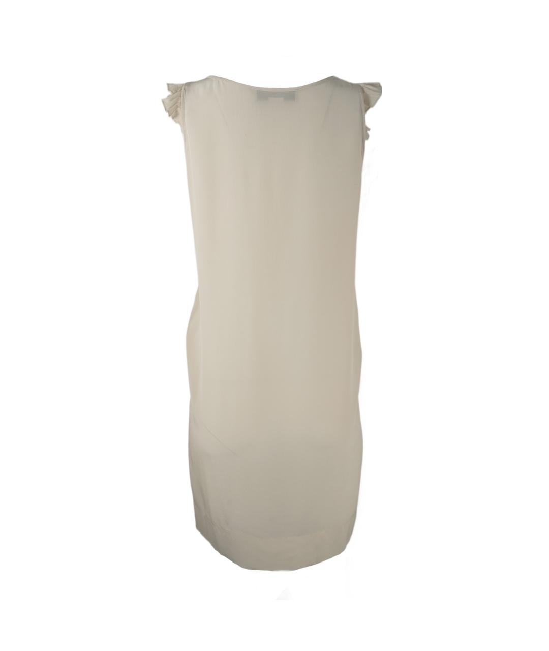 STELLA MCCARTNEY Бежевое шелковое коктейльное платье, фото 3