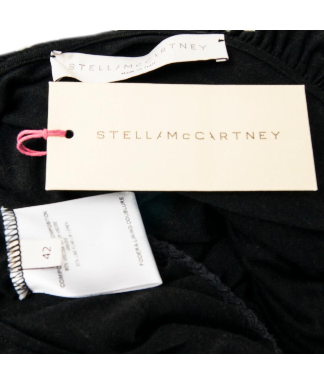 STELLA MCCARTNEY Черный вискозный сарафан, фото 4