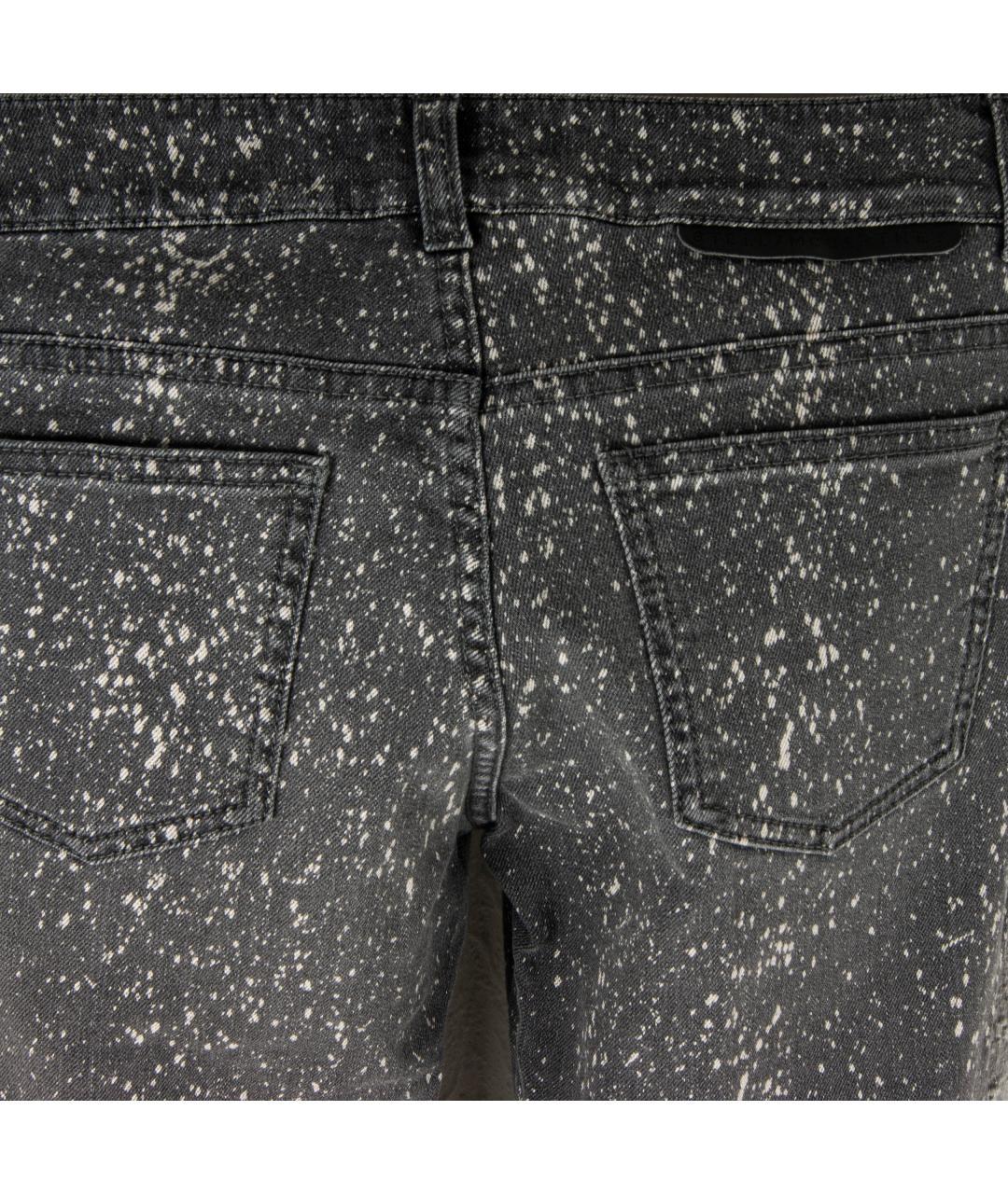 STELLA MCCARTNEY Серые хлопко-эластановые джинсы слим, фото 4