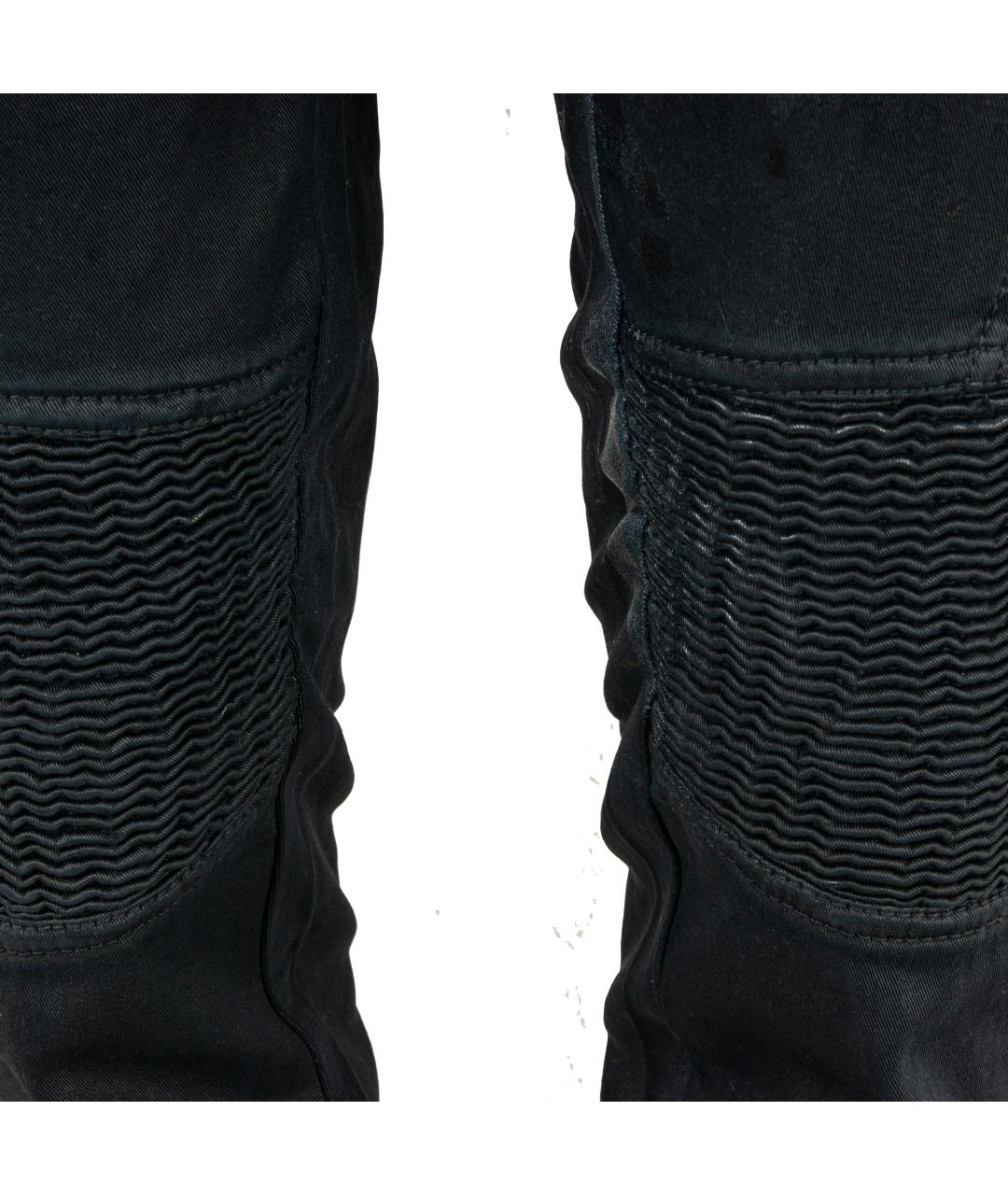 STELLA MCCARTNEY Черные хлопко-эластановые джинсы слим, фото 3